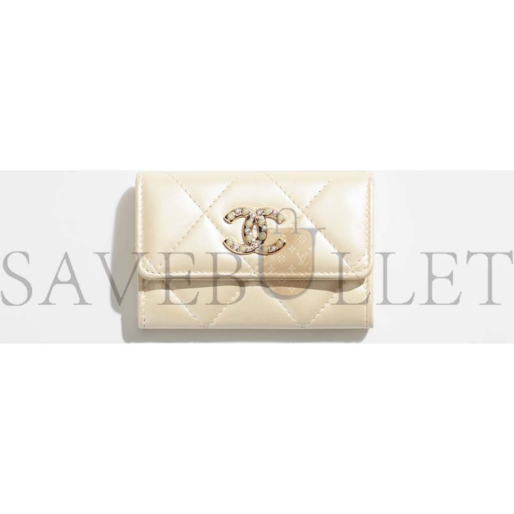 CHANEL FLAP CARD HOLDER AP3325 B10739 NN289 (11.3*7.5*2.1cm)